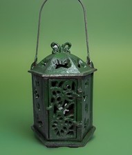 Usado, Antiga lanterna de jardim de borboletas da década de 1920.- Jardim japonês. Pagode de ferro fundido  comprar usado  Enviando para Brazil
