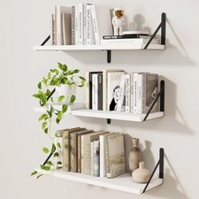 Floating book shelves for sale  SALFORD