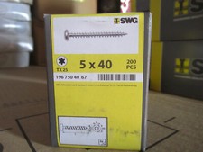 Holzschrauben 5x40mm 200stück gebraucht kaufen  Lotte