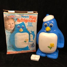 Brinquedo vintage Zoodle Land PENGUIN brinquedo brincar geladeira! Zoodleland Kusan comprar usado  Enviando para Brazil