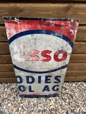 Vintage tin esso for sale  ROTHERHAM