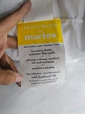 Almohada Martex Brentwood etiqueta dorada 2 piezas segunda mano  Embacar hacia Mexico