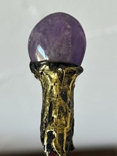 Wooden amethyst wand d'occasion  Expédié en Belgium