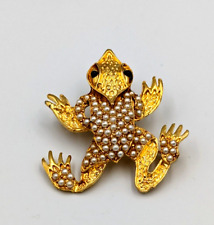 Frog reptile brooch for sale  Brooklyn