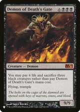 Usado, MTG - Demon of Death's Gate - A Lista - A Lista - NM, Magia Inglesa TAXA FIXA  comprar usado  Enviando para Brazil