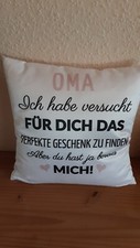 Kissen x37 geschenkidee gebraucht kaufen  Am Mellensee