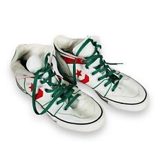 RARO Converse Poorman Weapon High Top 105543 BRANCO VERDE VERMELHO Sapatos Masculinos US11 comprar usado  Enviando para Brazil