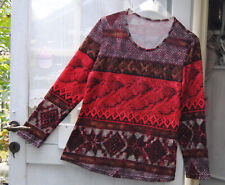 Winterpulli feinstrick rot gebraucht kaufen  Weilerswist
