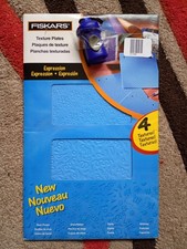 Fiskars texture plates for sale  SWINDON