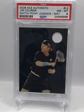 2008 Ace Match Point Legends Material #L2 Jim Courier PSA 8 (Top Pop) comprar usado  Enviando para Brazil
