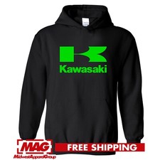 Kawasaki black hoodie for sale  Waterford