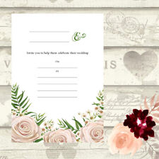 Diy wedding invitations for sale  DONCASTER