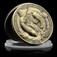 Medaille japan koi gebraucht kaufen  Berlin