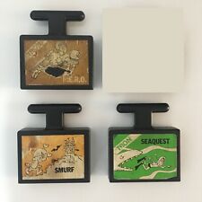 Usado, LOTE ATARI 2600 TRON COM 3 JOGOS BRASILEIROS H.E.R.O., SEAQUEST, SMURF comprar usado  Brasil 