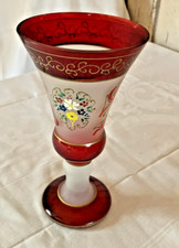 Glas vase kelch gebraucht kaufen  Liebenau