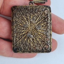 Vintage brass filigree for sale  ROYSTON