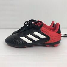 Botas Adidas Copa tamanho 12K meninos crianças preto/vermelho, usado comprar usado  Enviando para Brazil