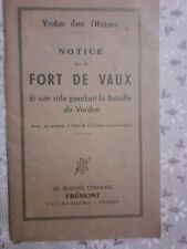 Fort vaux .verdun d'occasion  Montsûrs