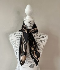 Silky square scarf for sale  NOTTINGHAM