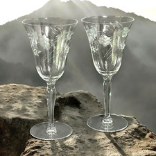 Pair stemmed water for sale  Pittsfield