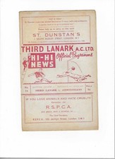 Third lanark airdrieonians for sale  UK