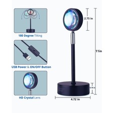 Sunset lamp projector for sale  BRIERLEY HILL