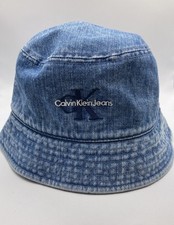 Chapéu balde azul jeans unissex tamanho único Calvin Klein comprar usado  Enviando para Brazil