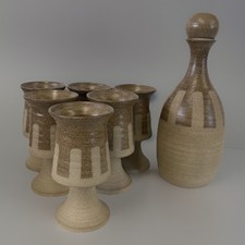 Studio pottery goblets for sale  HARTLEPOOL