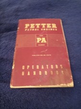 Petter range operators for sale  LONDON