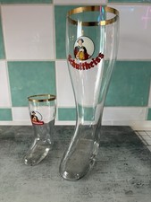 Bierglas stiefel schultheiss gebraucht kaufen  Langen