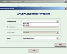 Almofada de tinta Epson ET2700 redefinição de contador comprar usado  Enviando para Brazil