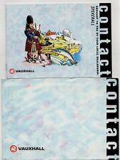 Vauxhall contact magazine for sale  UK