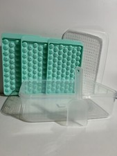 Mini cubo de gelo 3 bandejas 1 tampa de lixeira colher dormitório freezer barra pequena redonda 76 bandejas de cubo comprar usado  Enviando para Brazil