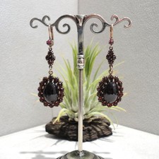 Granatschmuck granat hrringe gebraucht kaufen  Pforzheim