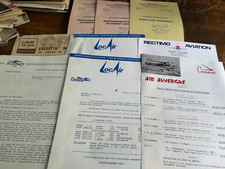 Lot documents aeronautique d'occasion  Guéret