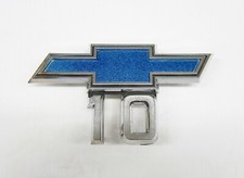 1967-1968 CHEVY TRUCK C10 EMBLEMA PARA-LAMA DIANTEIRO GRAVATA BORBOLETA 10, usado comprar usado  Enviando para Brazil