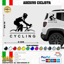 Adhesivo Ciclista Deporte Extremo Aventura Bicicleta Eléctrica Velocidad' comprar usado  Enviando para Brazil
