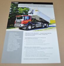 Folheto de caminhão Scania P400 especificação basculante Prospekt comprar usado  Enviando para Brazil