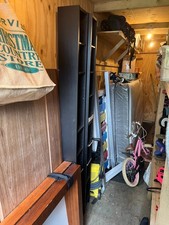 Black wood ikea for sale  LONDON