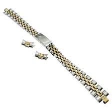 Pulseira de relógio Rolex Vintage Jubileu 6252D 14 13 mm aço inoxidável comprar usado  Enviando para Brazil