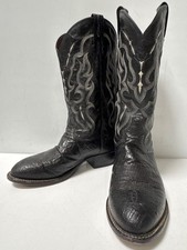 ostrich leather mens cowboy boots for sale  Dallas