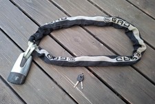 Kettenschloss schloss motorrad gebraucht kaufen  Ohlsbach
