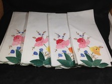 Vintage embroidered floral for sale  Statesville
