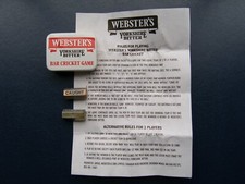 Vintage websters bar for sale  UK