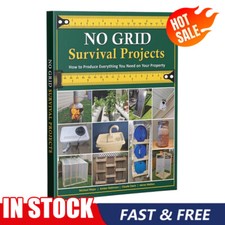 No Grid Survival-Book:HowtoProduce Everything-You Need on=Your PropertyA5Size%[` comprar usado  Enviando para Brazil