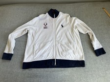 Usado, Jaqueta polo Ralph Lauren 2008 equipe olímpica de Pequim EUA aquecimento com zíper P 2XL falha comprar usado  Enviando para Brazil