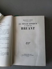 Nrf gallimard belle d'occasion  France