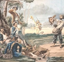 1871 aquarelle ancienne d'occasion  Chancelade