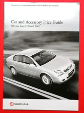 2002 vauxhall price for sale  BANGOR