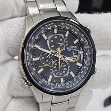 Usado, Relógio de pulso masculino Citizen Eco-Drive Blue Angels cronógrafo H800-S081157  comprar usado  Enviando para Brazil